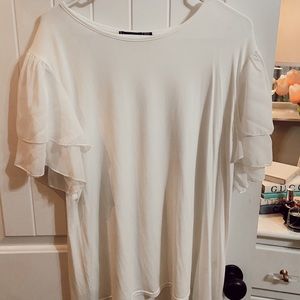 Brand new boohoo white top